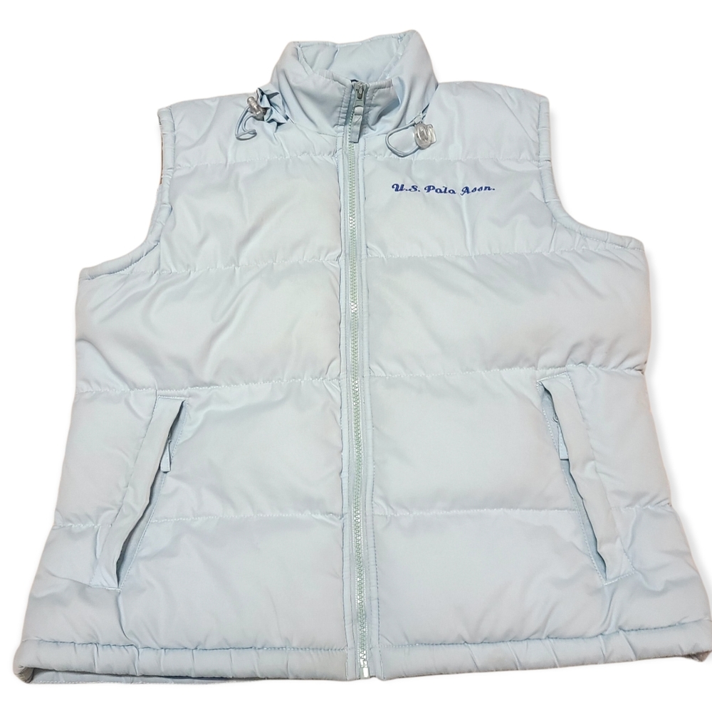 U.S. Polo Assn. Hooded puffer vest